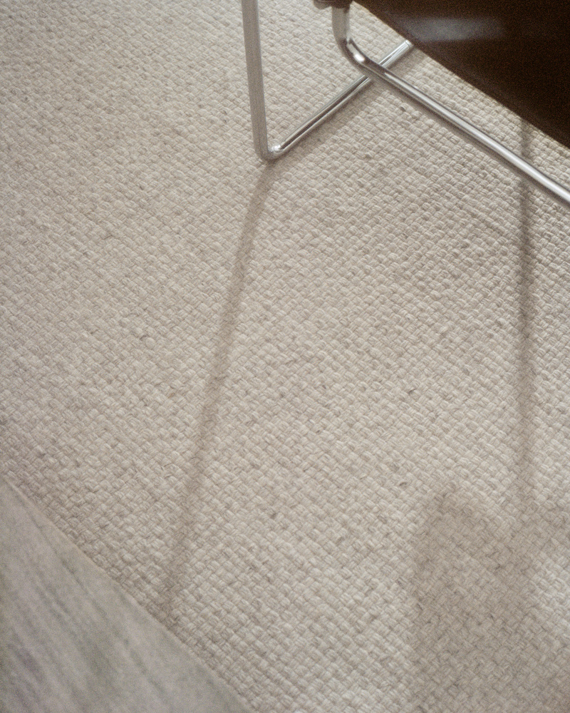 Zero Basket – Gray Mix | Natural Wool Custom Rug | NORDIC KNOTS