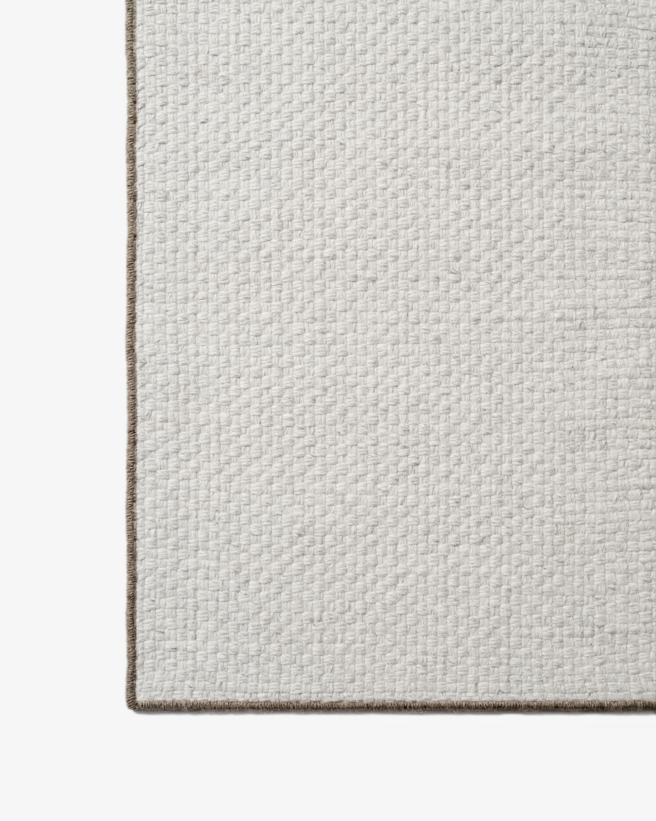 Zero Basket – Gray Mix | Natural Wool Custom Rug | NORDIC KNOTS
