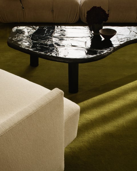 Grand – Milano Green | Plush Wool Custom Rug | NORDIC KNOTS