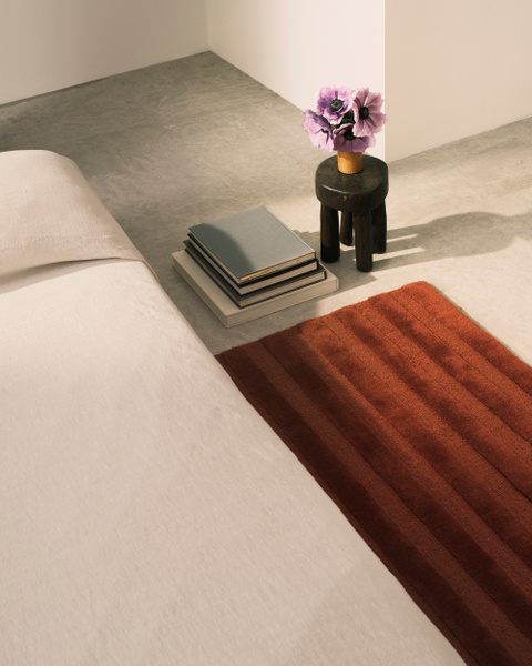 Park 03 – Burgundy | Plush Textured Custom Rug | NORDIC KNOTS