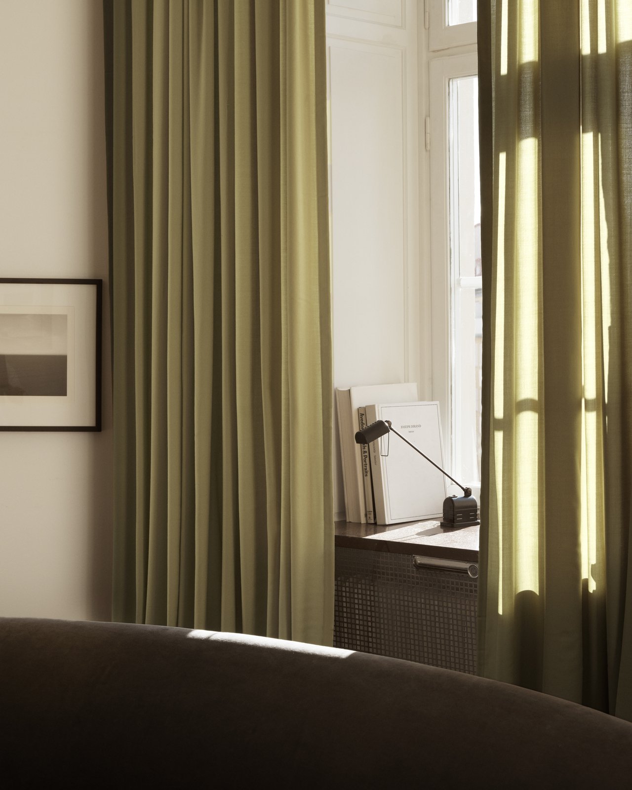 Nordic Knots, Wool Curtains, The Grand – Pale Green