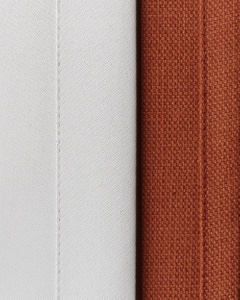 The Shade Blackout Sample – Burnt Red