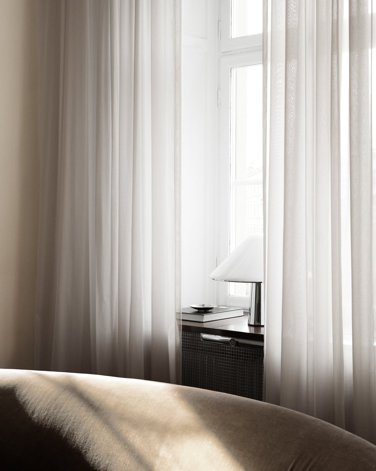Nordic Knots, Curtains, The Sheer – Soft Gray