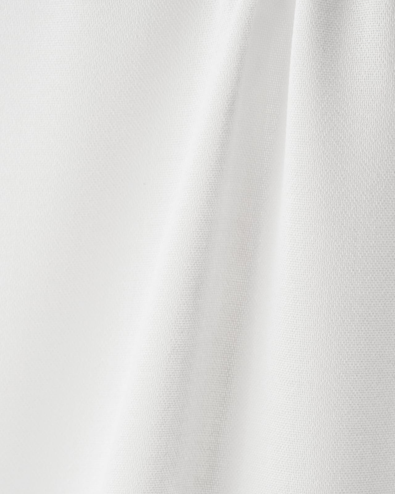 Nordic Knots, Polyester Échantillons de rideaux, The Sheer Sample – Perfect White
