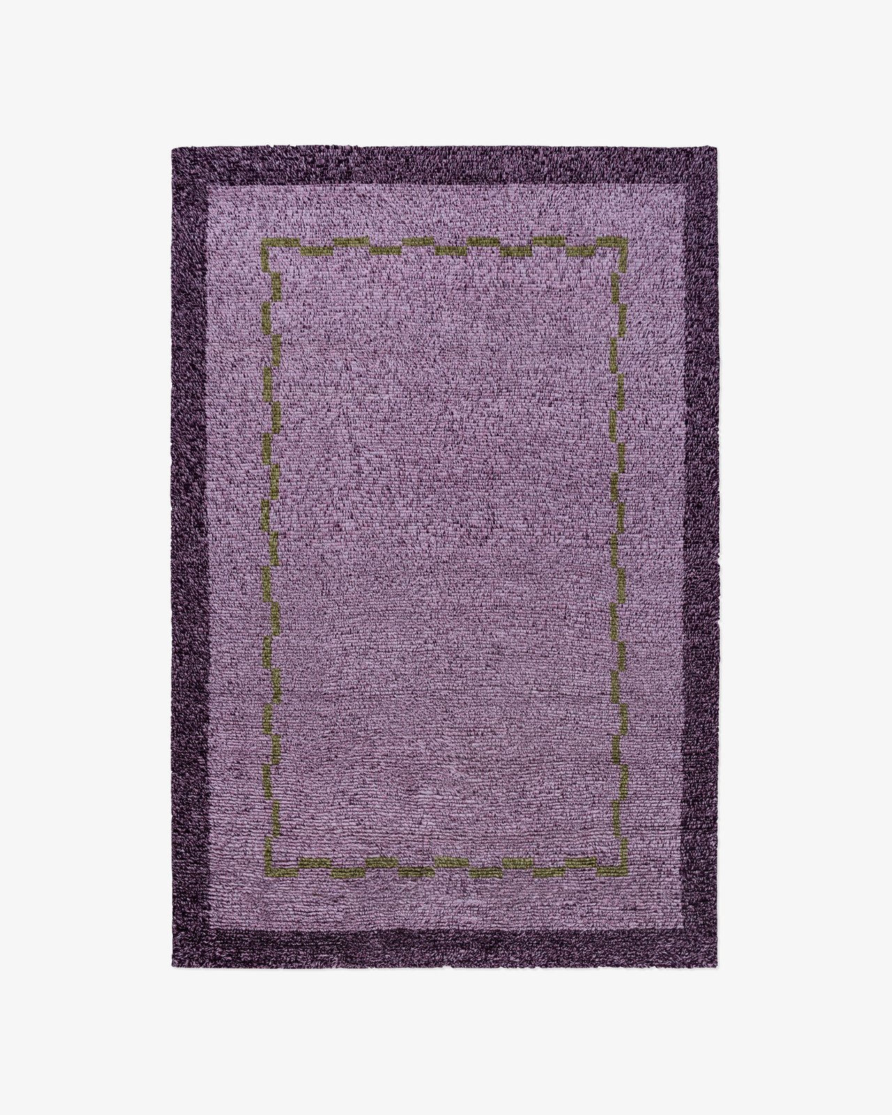 Nordic Knots, Wool Rugs, Ryya 01 – Lilac