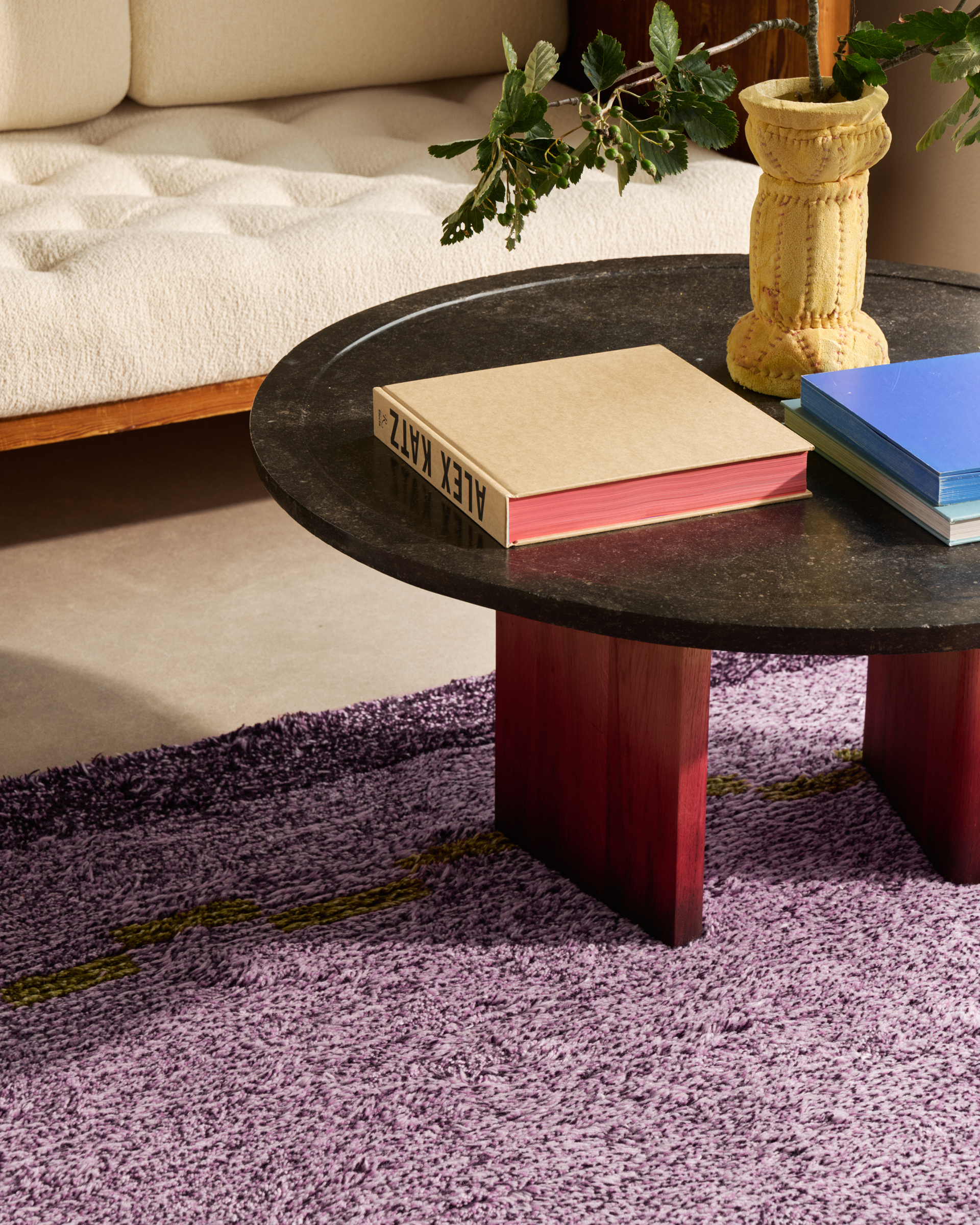 Ryya 01 – Lilac | Scandinavian Shag Rug | NORDIC KNOTS