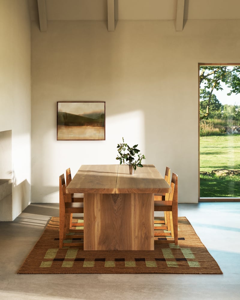 Fwn Pattern Rug Tradition 02 – Brown | Patterned Flatweave Rug | NORDIC KNOTS