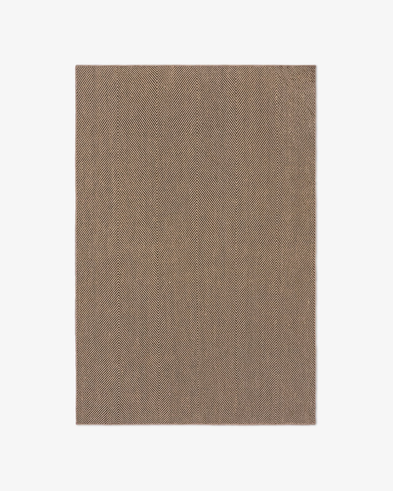 Nordic Knots, Jute Rugs, Jute Herringbone – Natural/Brown