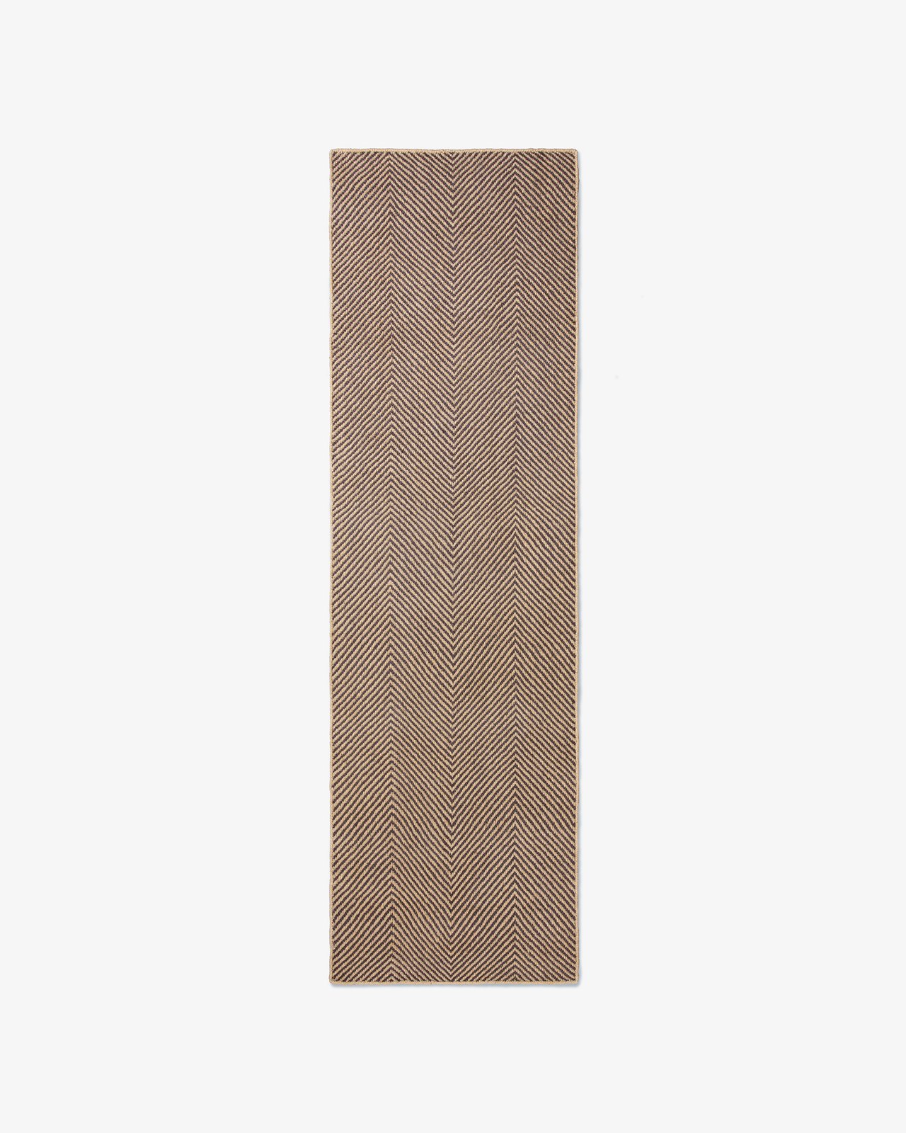 Nordic Knots, Jute Rugs, Jute Herringbone Runner – Natural/Brown