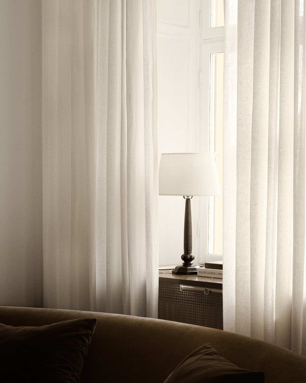 Nordic Knots, Linen Curtains, The Sheer Linen – Natural White