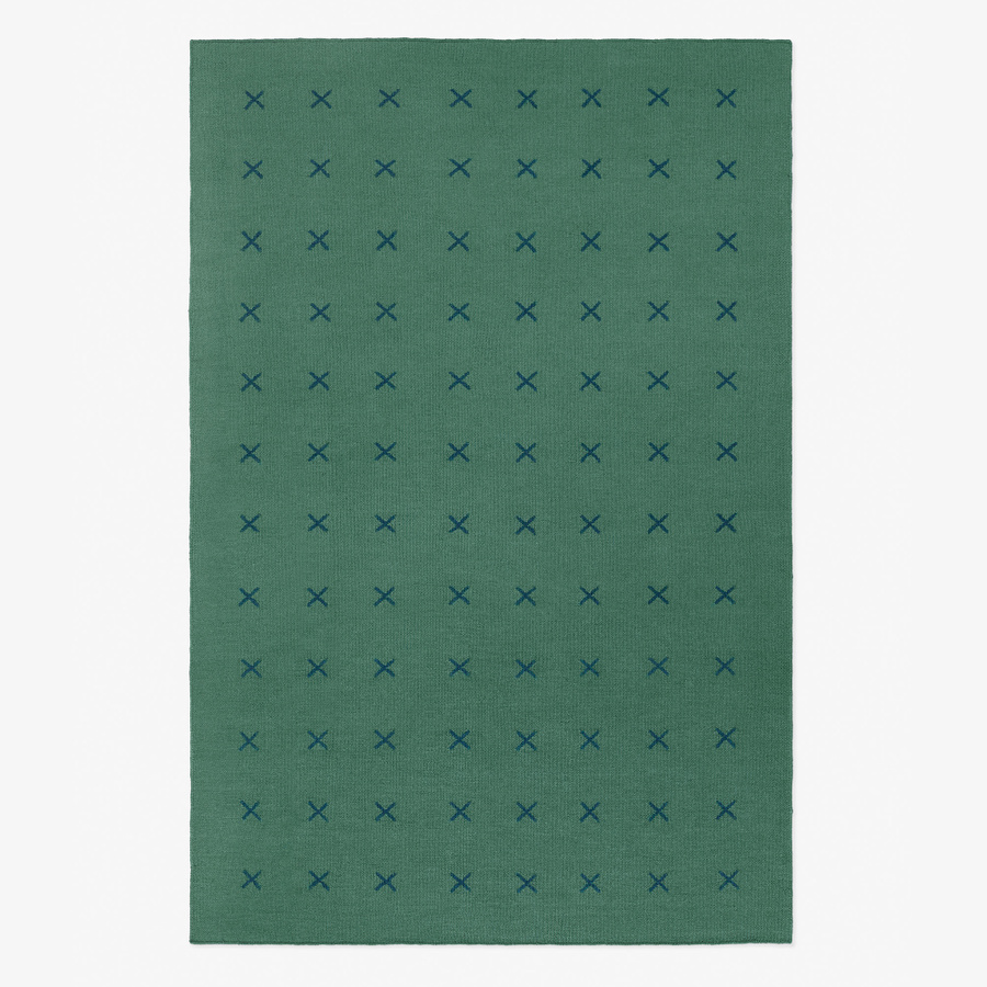 Cross – Green/Deep Teal by Nordic Knots