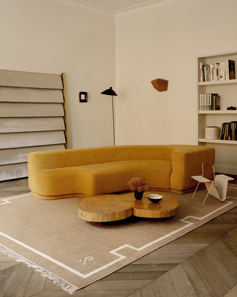 Elder 05 – Cream | High-Craft Flatweave Rug | NORDIC KNOTS
