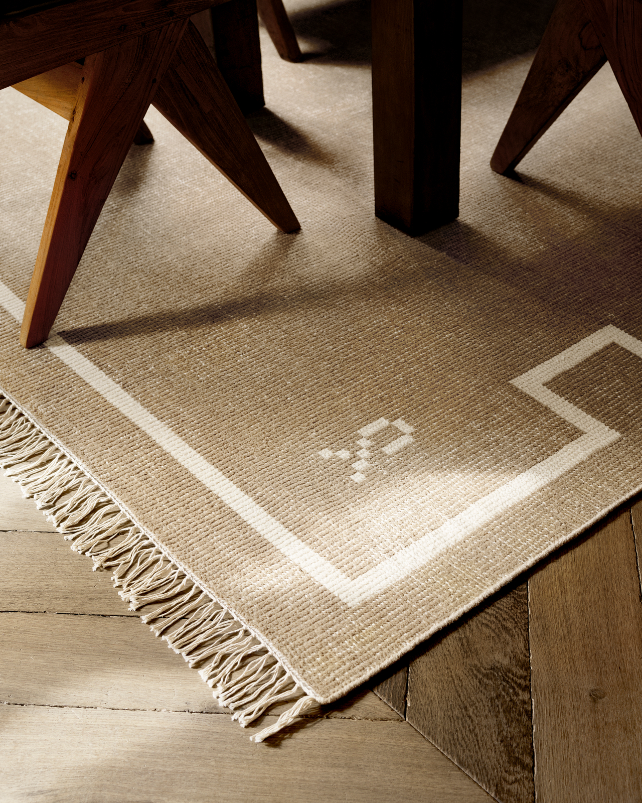 Elder 05 – Cream | High-Craft Flatweave Rug | NORDIC KNOTS