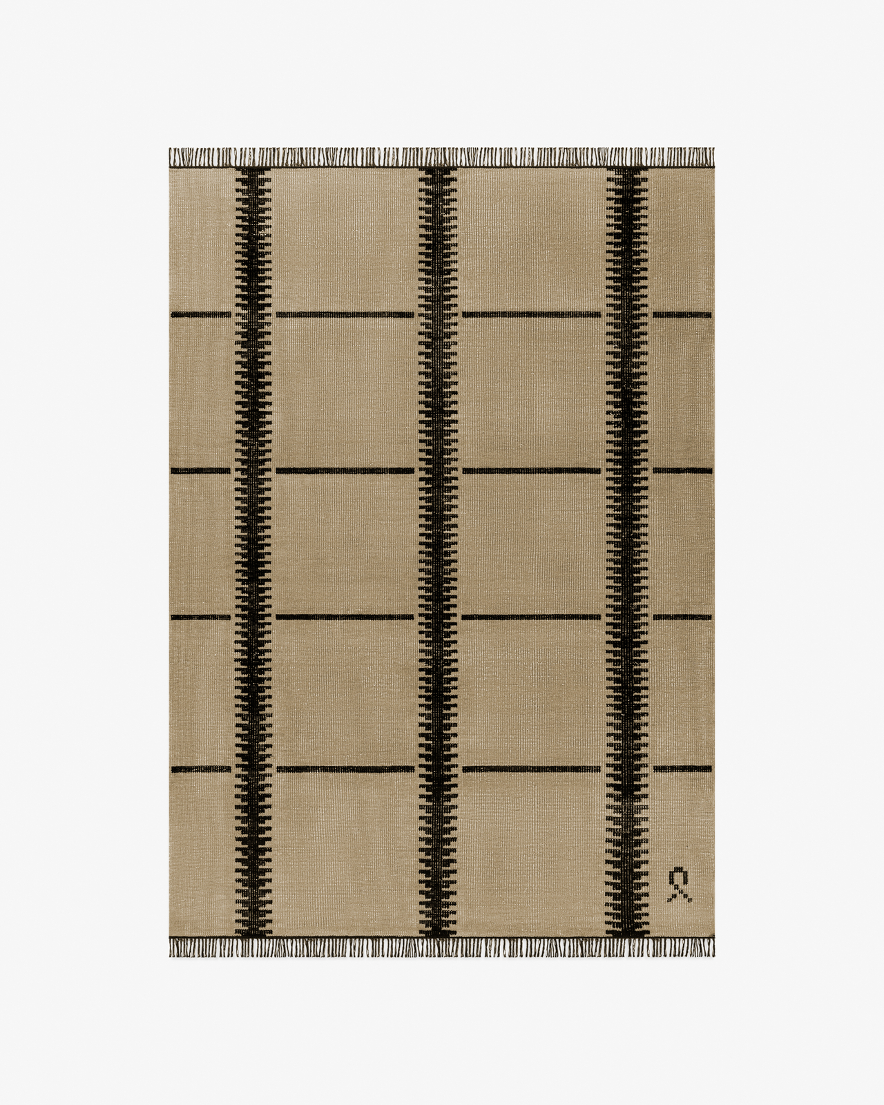 Elder 06 – Black | High-Craft Flatweave Rug | NORDIC KNOTS