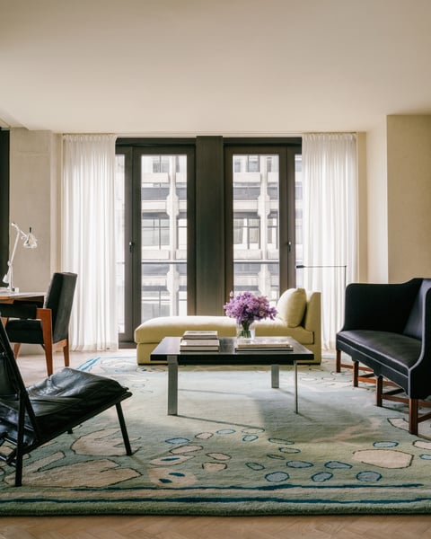 Giverny – Green | Sculptural Plush Rug | NORDIC KNOTS