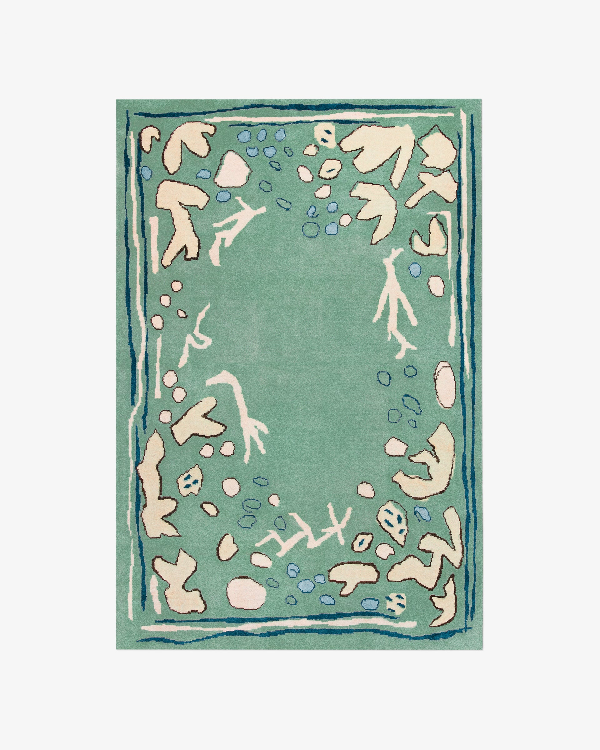 Giverny – Green | Sculptural Plush Rug | NORDIC KNOTS