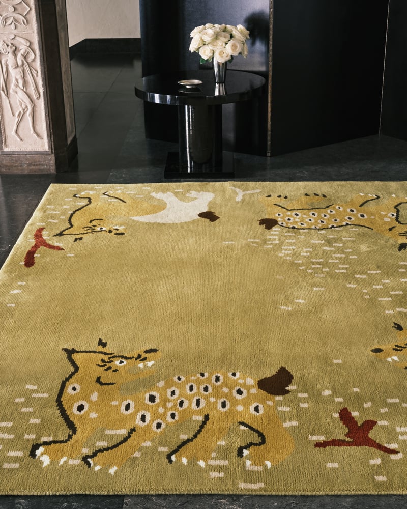 Grace 03 – Fauna | Patterned Plush Wool Rug | NORDIC KNOTS