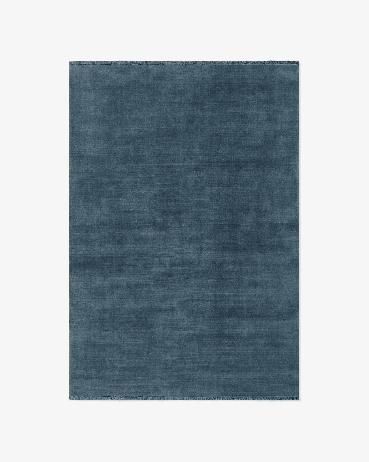 Nordic Knots, Mohair,Wool Rugs, Mohair – Slate Blue