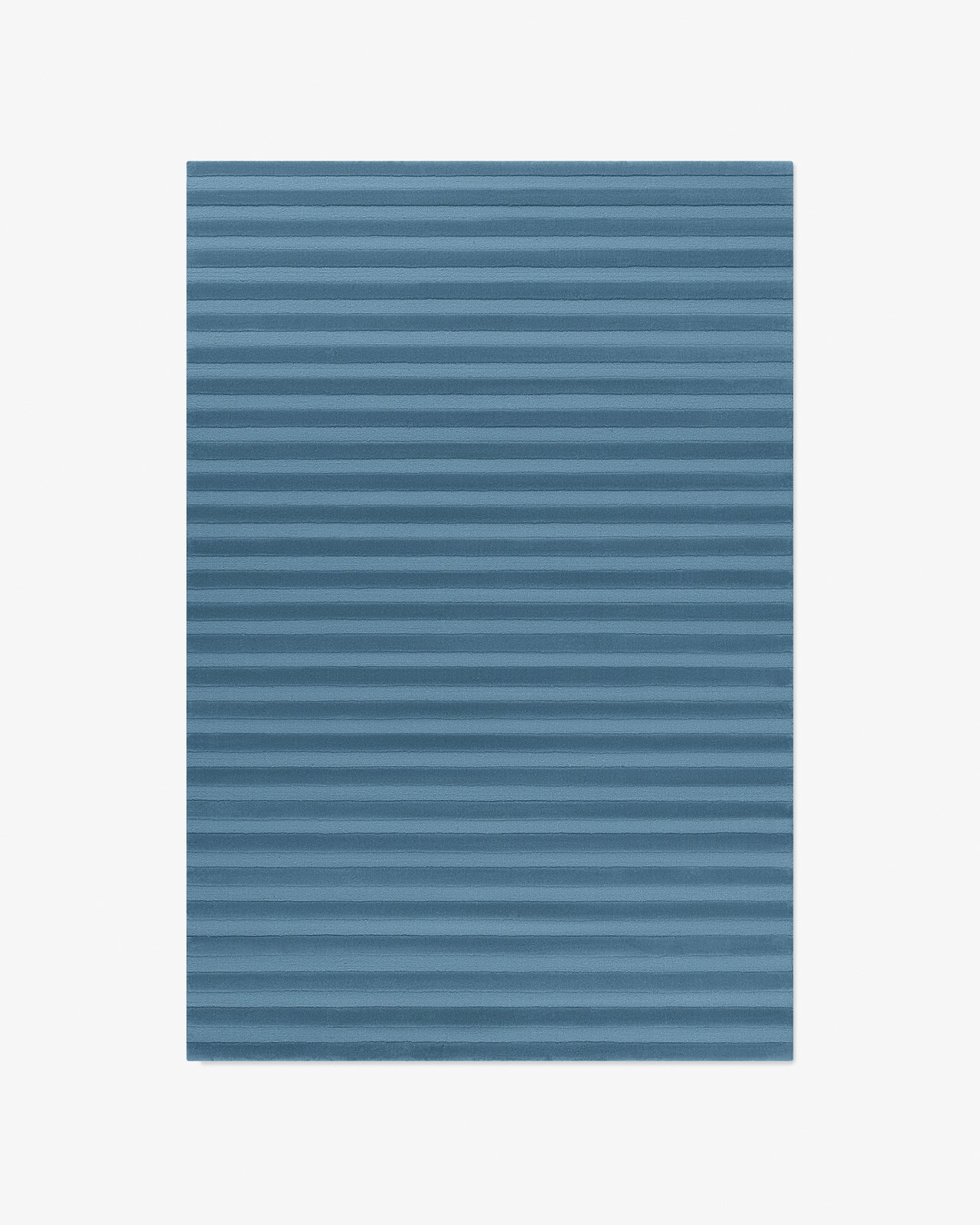 Nordic Knots, Wool Rugs, Park 03 – Steel Blue