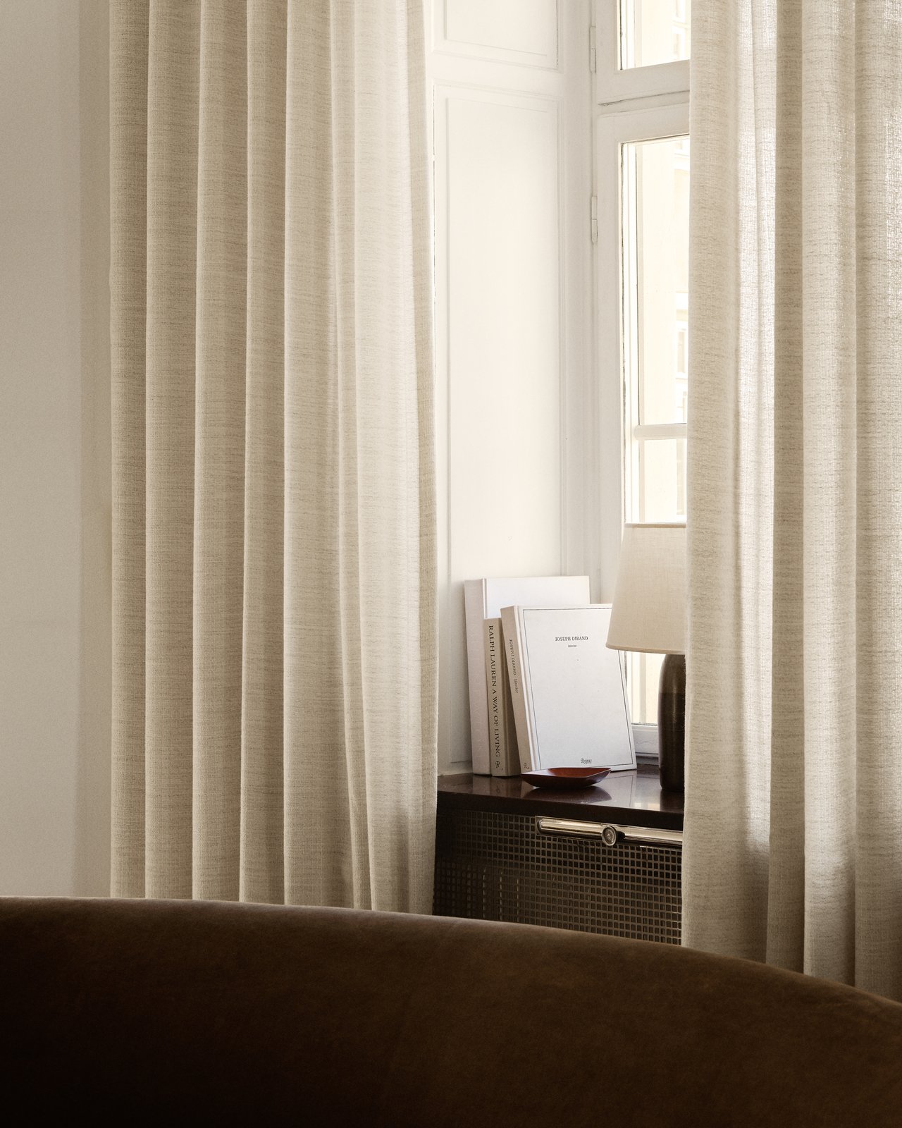 Nordic Knots, Wool Curtains, The Jacquard – Sand Mix