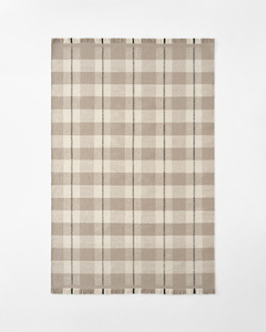 Plaid – Sand/Cream