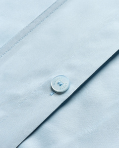Sateen Duvet Cover – Shirt Blue