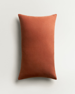 Studio Linen – Burnt Red