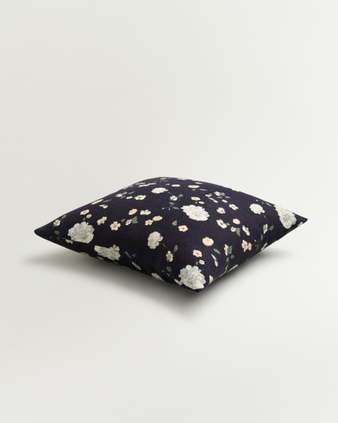 Honey Rose – Midnight | Patterned Linen Pillow Cover | NORDIC KNOTS