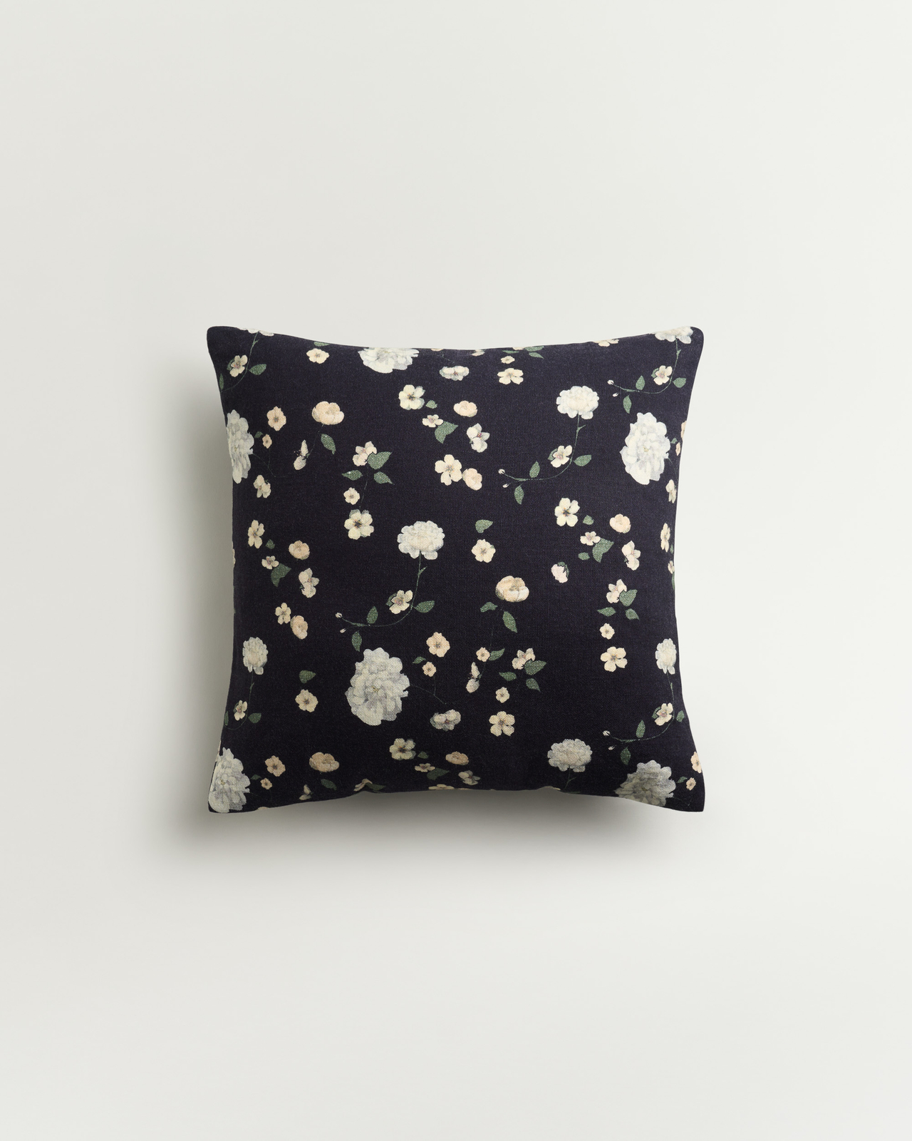 Honey Rose – Midnight | Patterned Linen Pillow Cover | NORDIC KNOTS