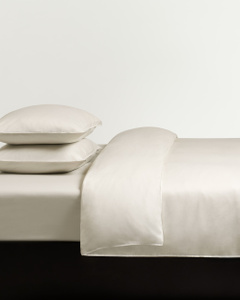 Sateen Duvet Cover Set – Sand